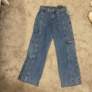 NWT Wild Fable Cargo Denim Jeans